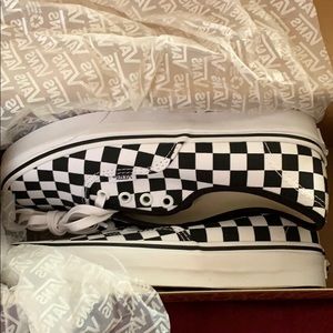 Checkerboard vans